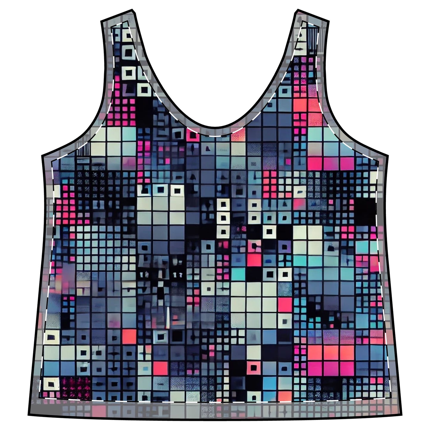 Optical Disarray Anti-Surveillance Women's Tank Top