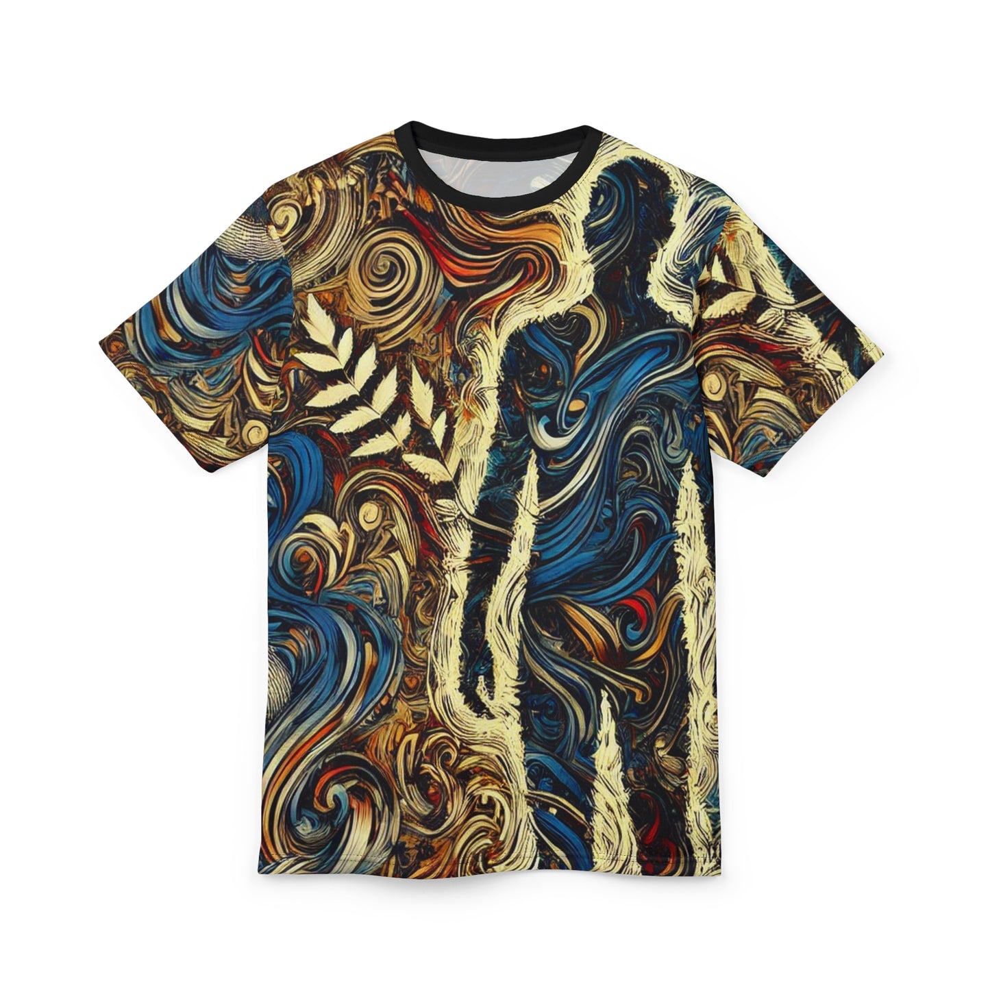 Encrypted Horizons Anti-Surveillance Tee Shirt – Adversarial Pattern Clothing