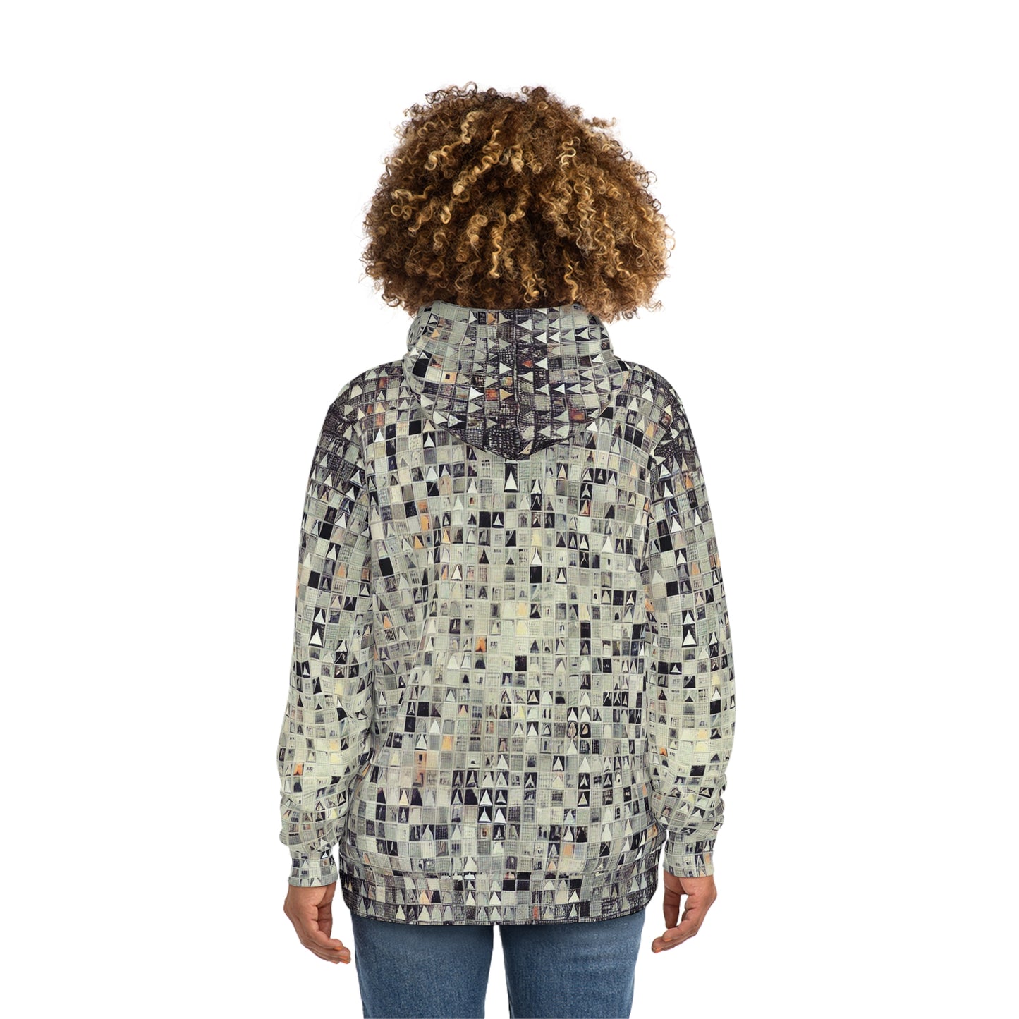 Pixel Disruption Anti-Surveillance Hoodie – Machine Vision Protection