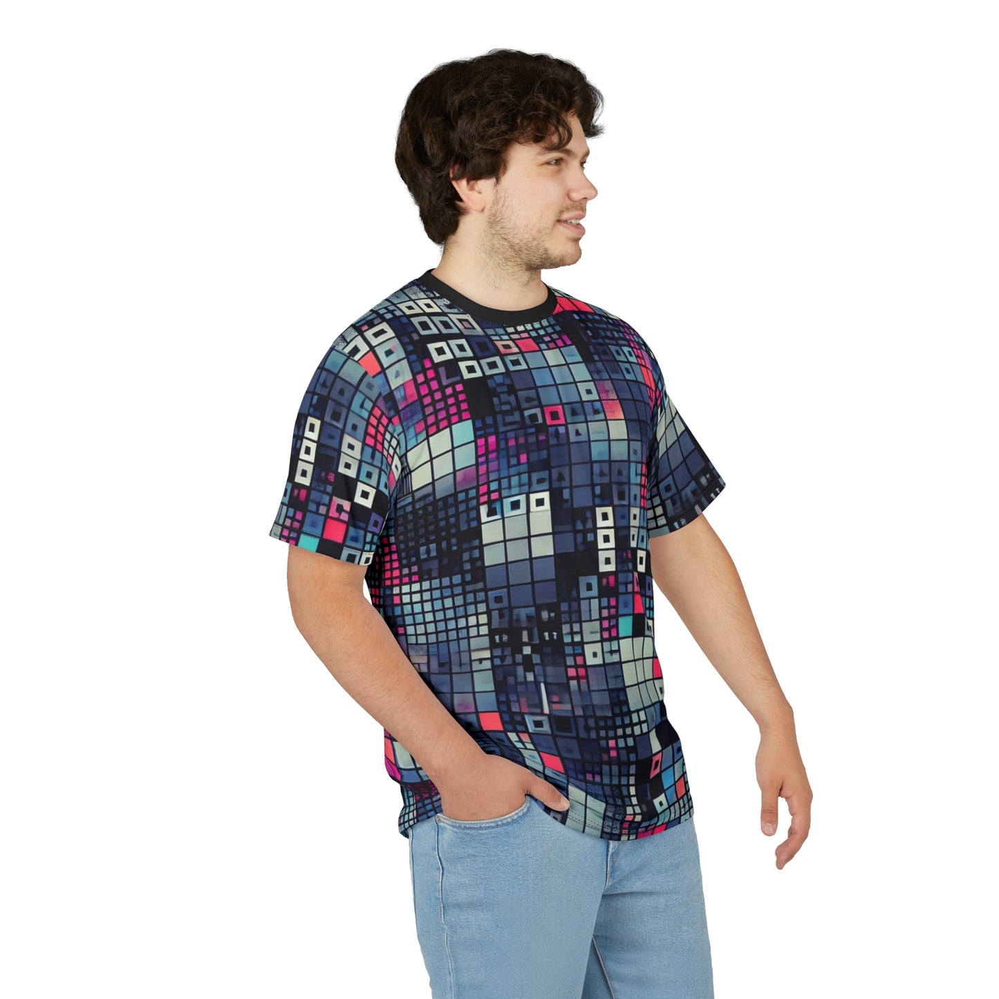 Optical Disarray Anti-Surveillance T-Shirt – Machine Vision Disruption Shirt