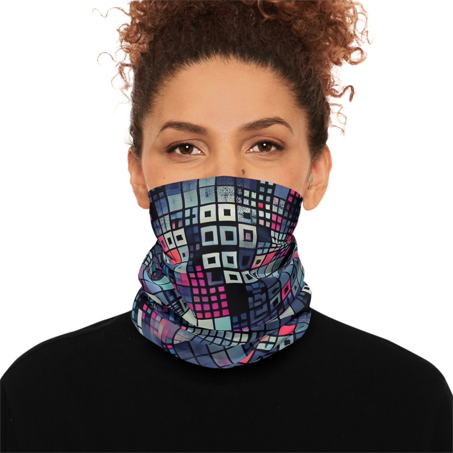Optical Disarray Anti-Surveillance Face Mask – Vision Distortion Tech
