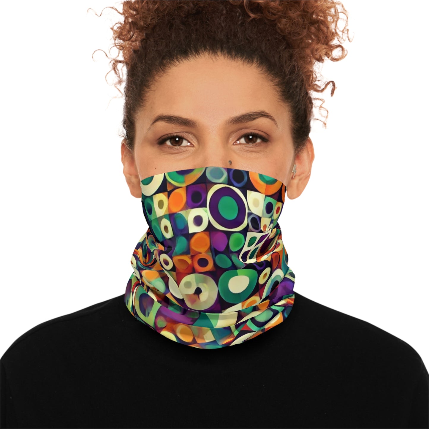 Dot Matrix Anti-Surveillance Face Mask – Machine Vision Disruption