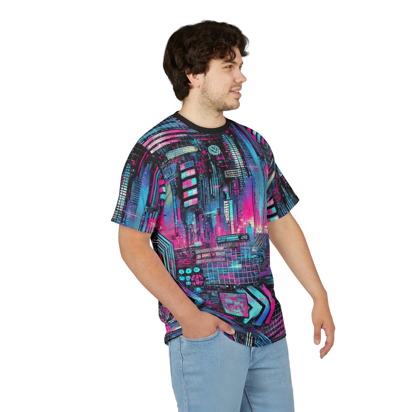 Cyber City Anti-Surveillance T-Shirt – Privacy Protection Apparel