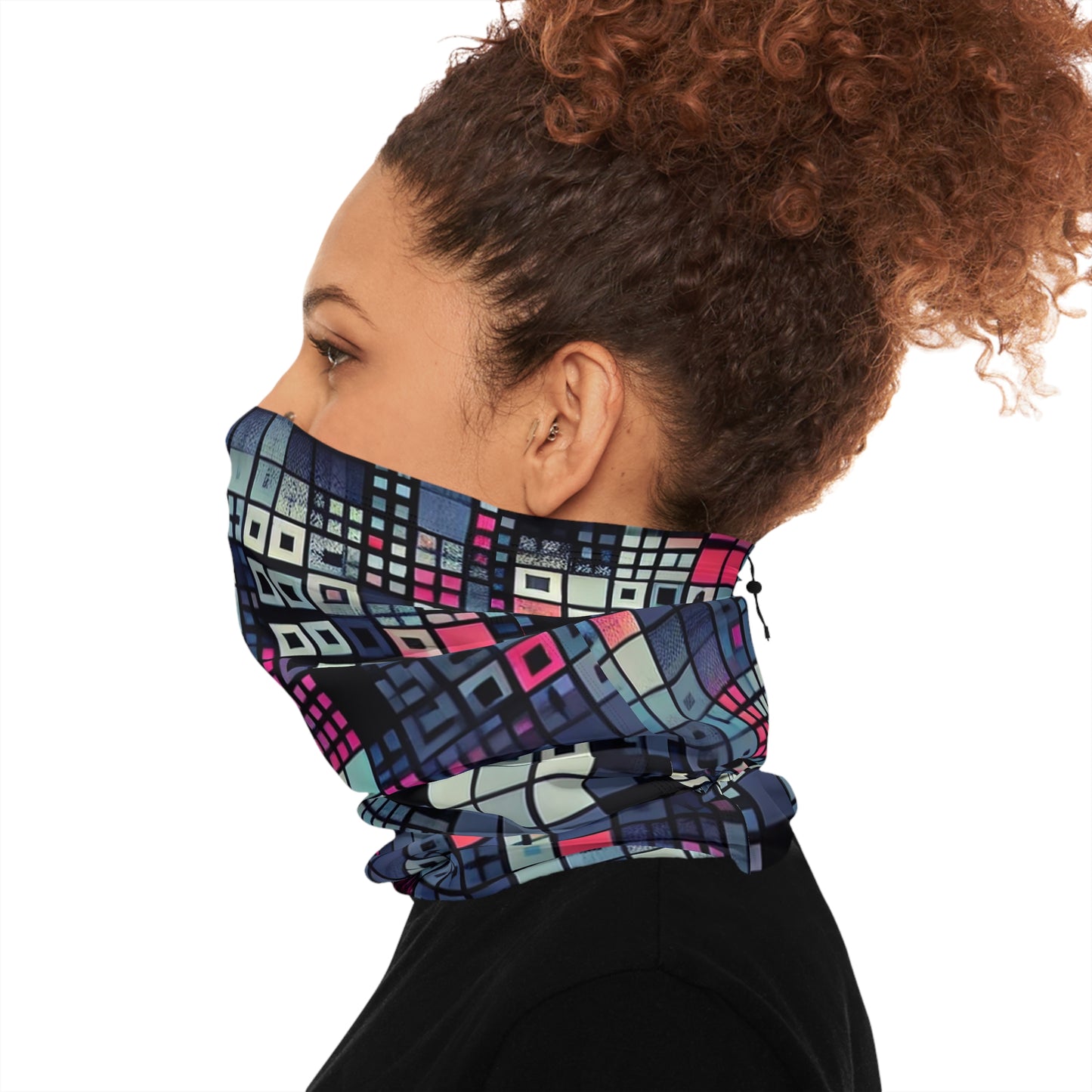 Optical Disarray Anti-Surveillance Face Mask – Vision Distortion Tech