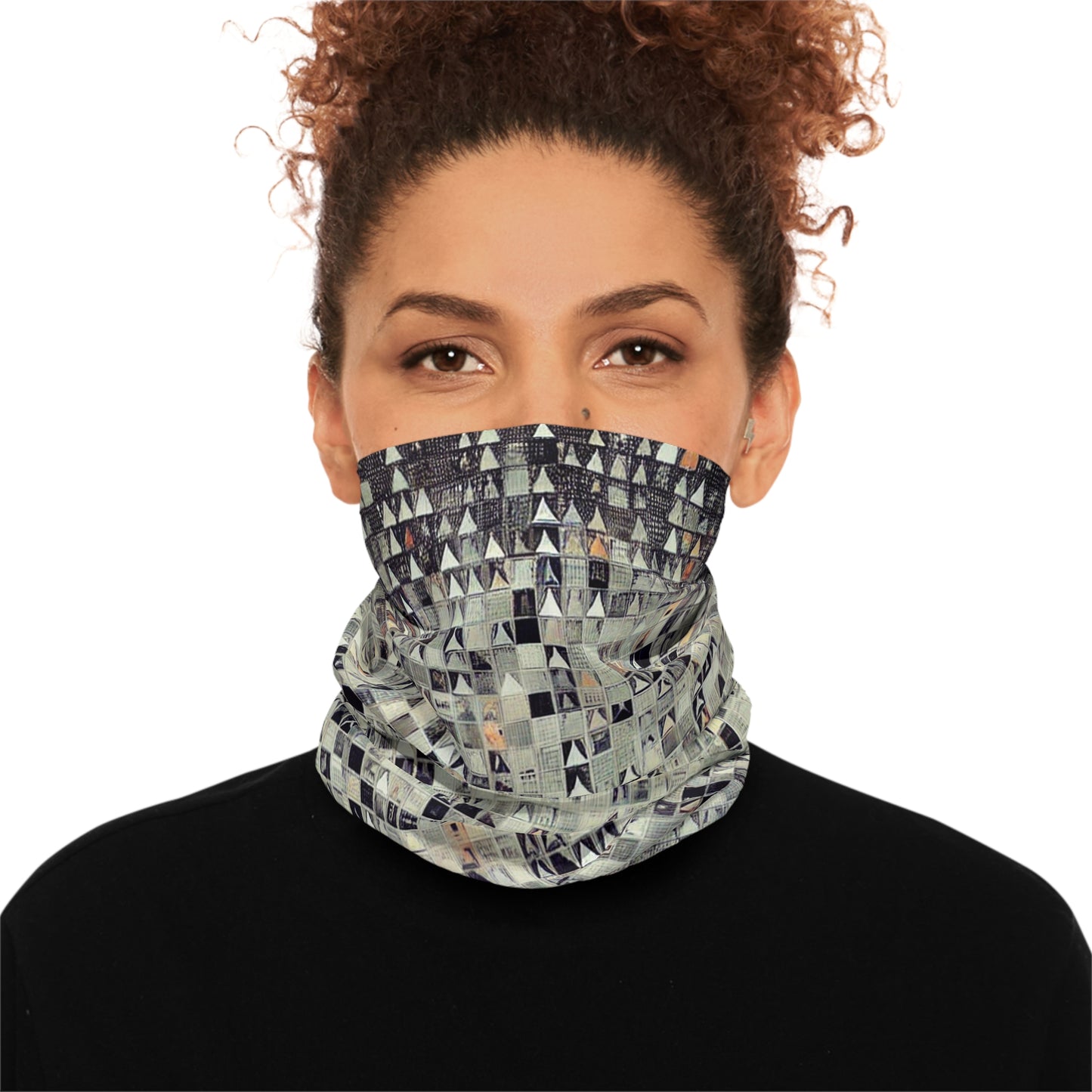Pixel Disruption Anti-Surveillance Face Mask – Privacy Protection Tech