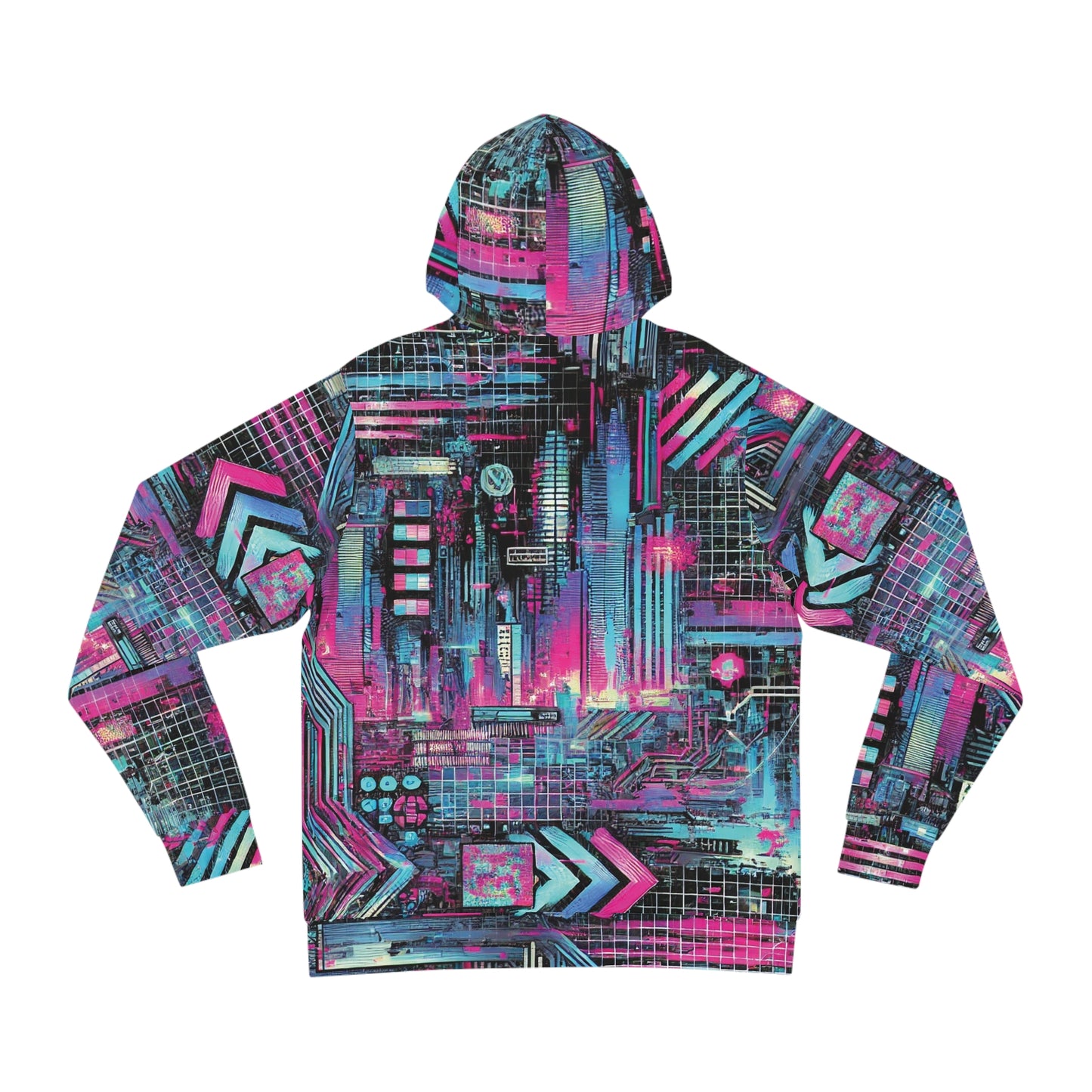 Cyber City Anti-Surveillance Hoodie – Facial Recognition Resistant Privacy Protection Clothing