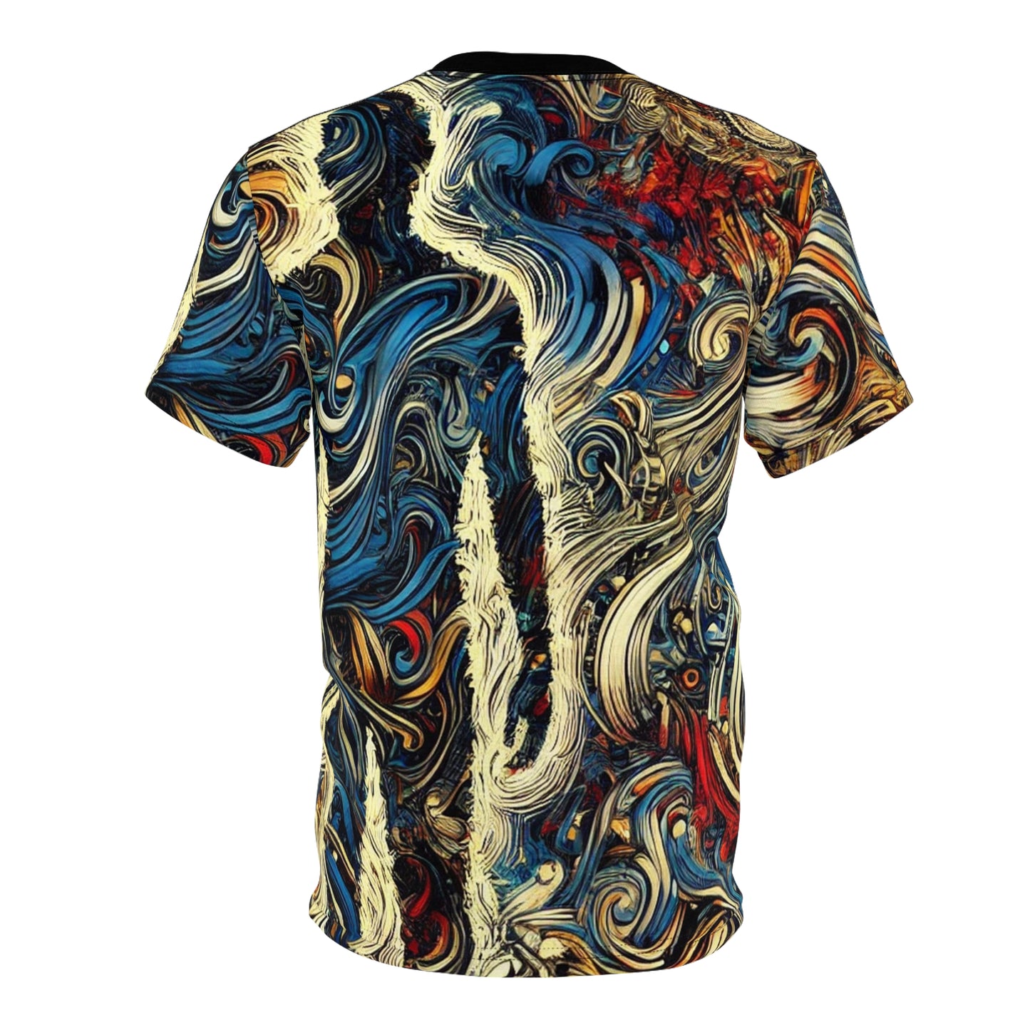 Encrypted Horizons Anti-Surveillance Tee Shirt – Adversarial Pattern Clothing