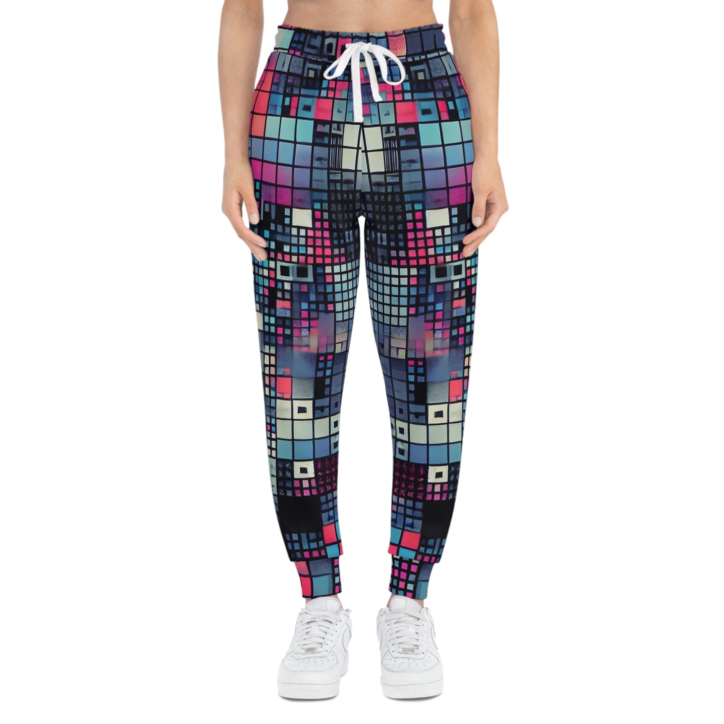 Optical Disarray Anti-Surveillance Joggers – Machine Vision Disruption Pants