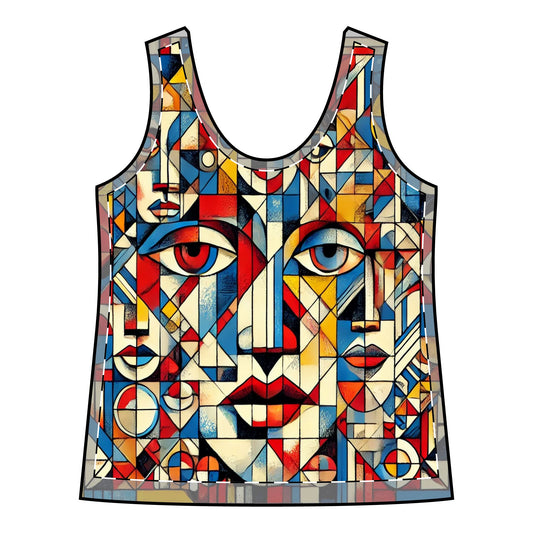 Deception Mosaic Anti-Surveillance Women's Tank Top