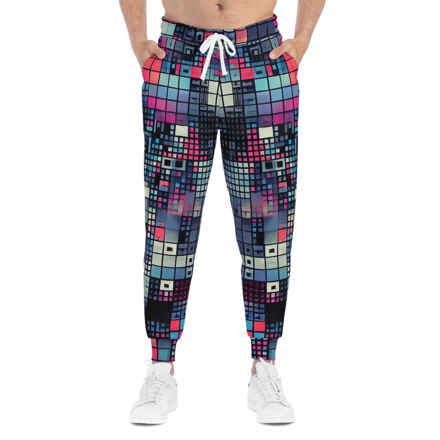 Optical Disarray Anti-Surveillance Joggers – Machine Vision Disruption Pants