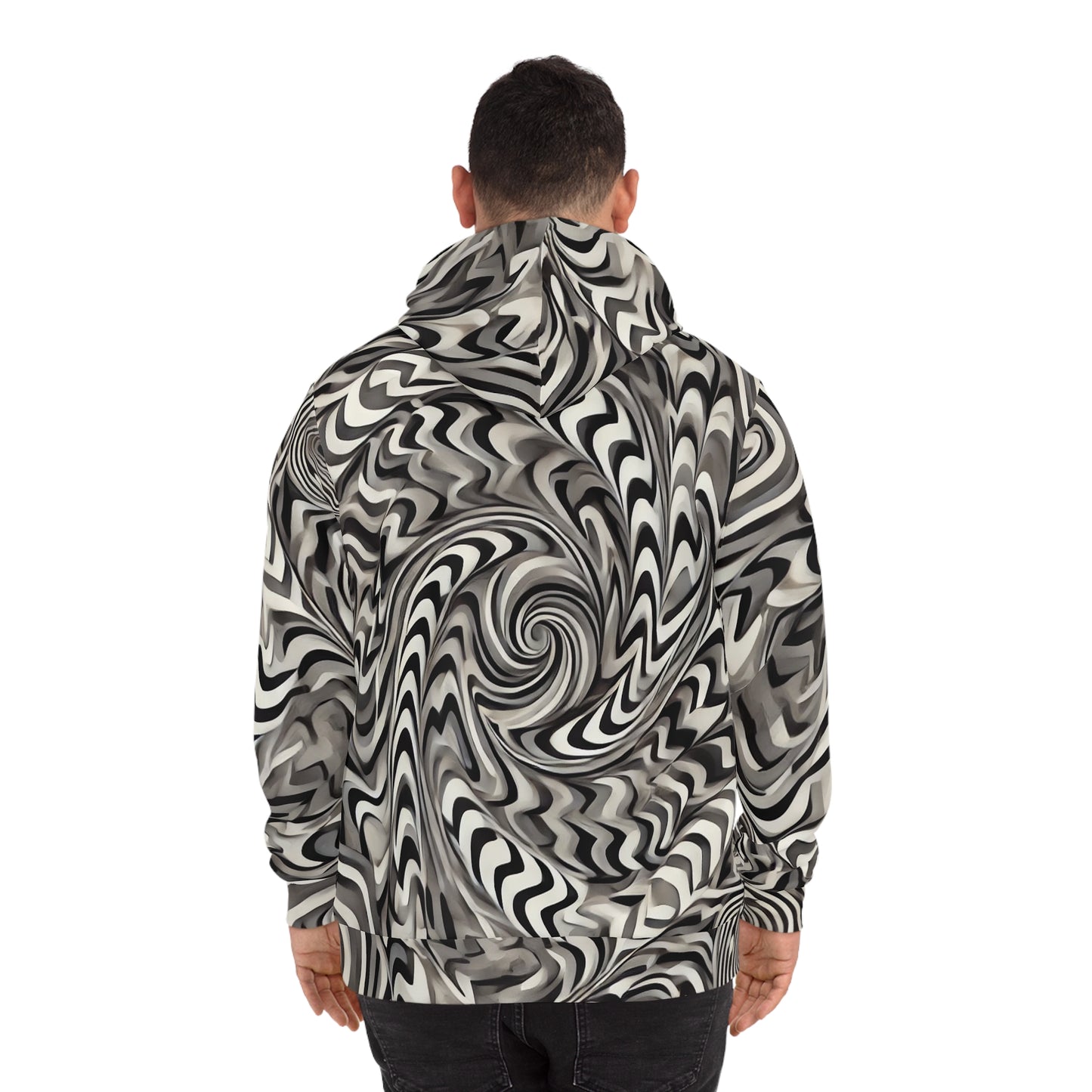 Inverse Reflection Anti-Surveillance Hoodie – Biometric Protection Apparel