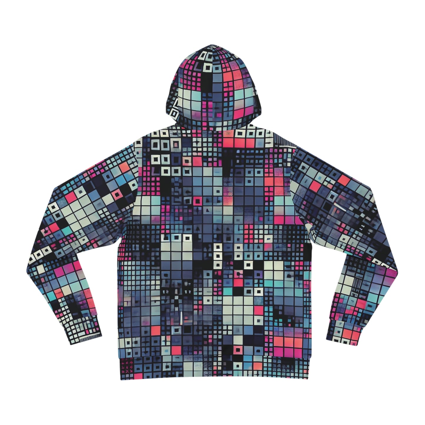 Optical Disarray Anti-Surveillance Hoodie – Machine Vision Disruption Apparel