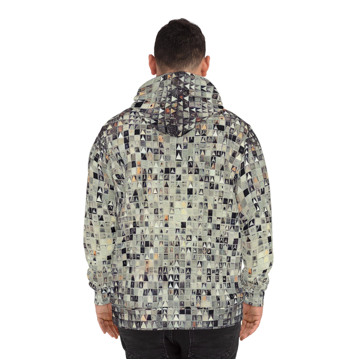 Pixel Disruption Anti-Surveillance Hoodie – Machine Vision Protection