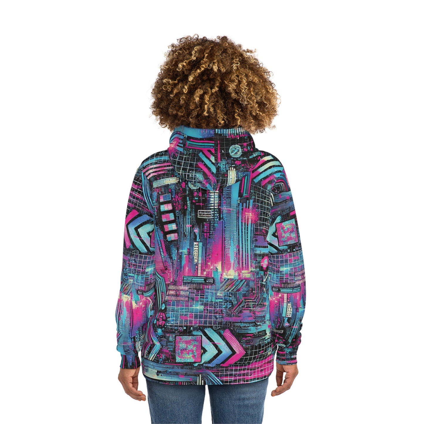Cyber City Anti-Surveillance Hoodie – Facial Recognition Resistant Privacy Protection Clothing