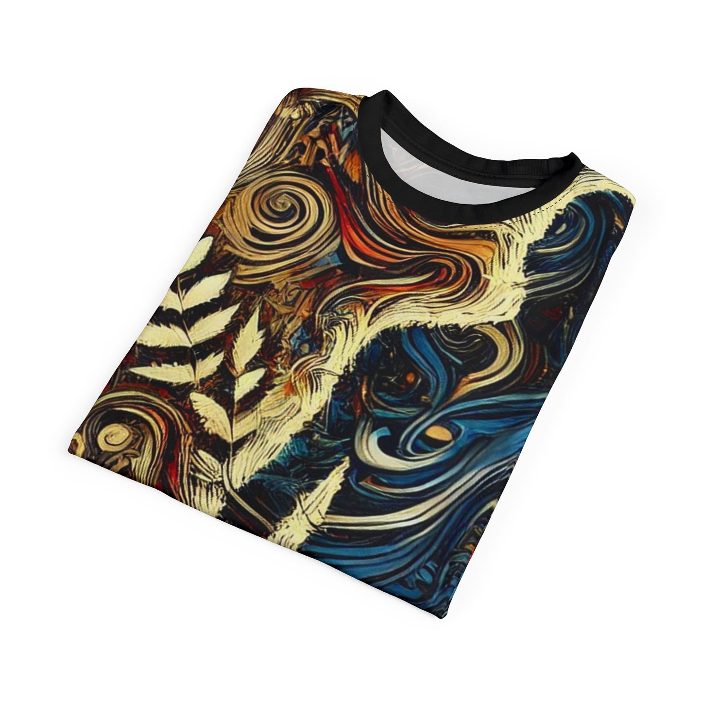 Encrypted Horizons Anti-Surveillance Tee Shirt – Adversarial Pattern Clothing
