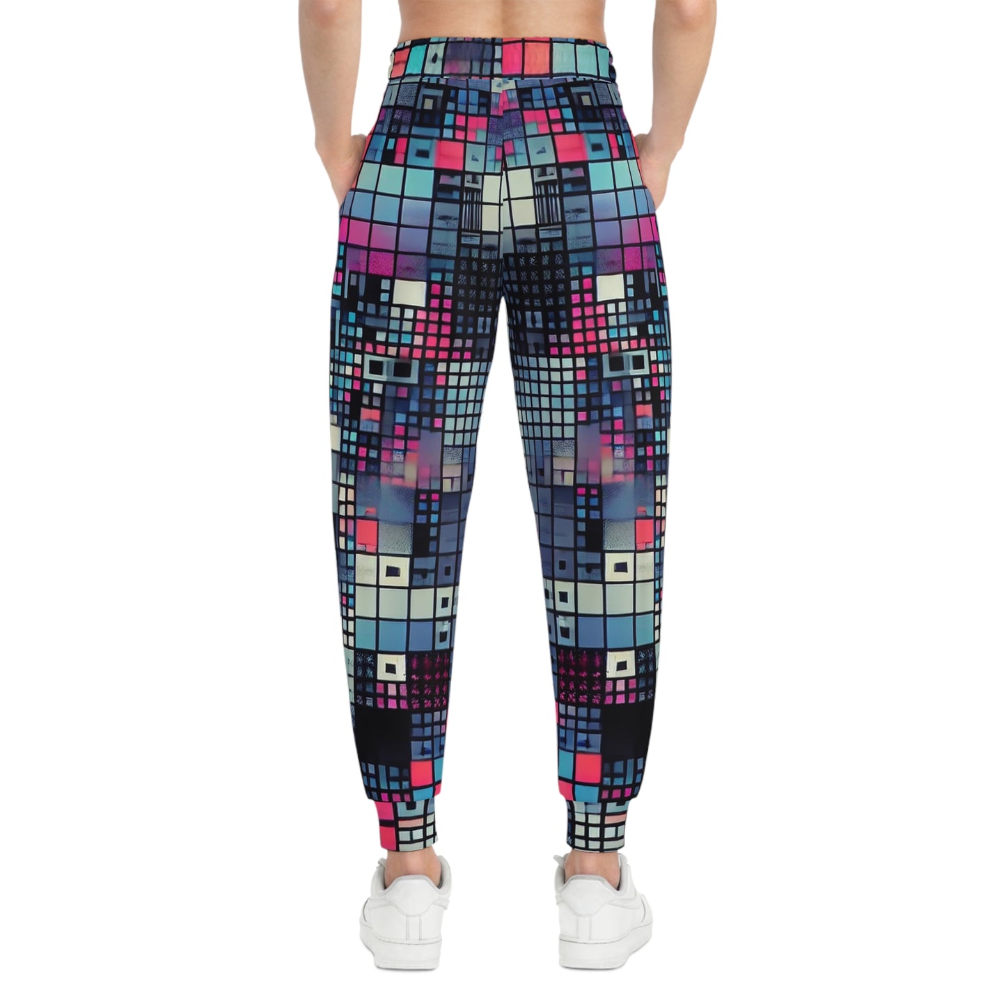 Optical Disarray Anti-Surveillance Joggers – Machine Vision Disruption Pants