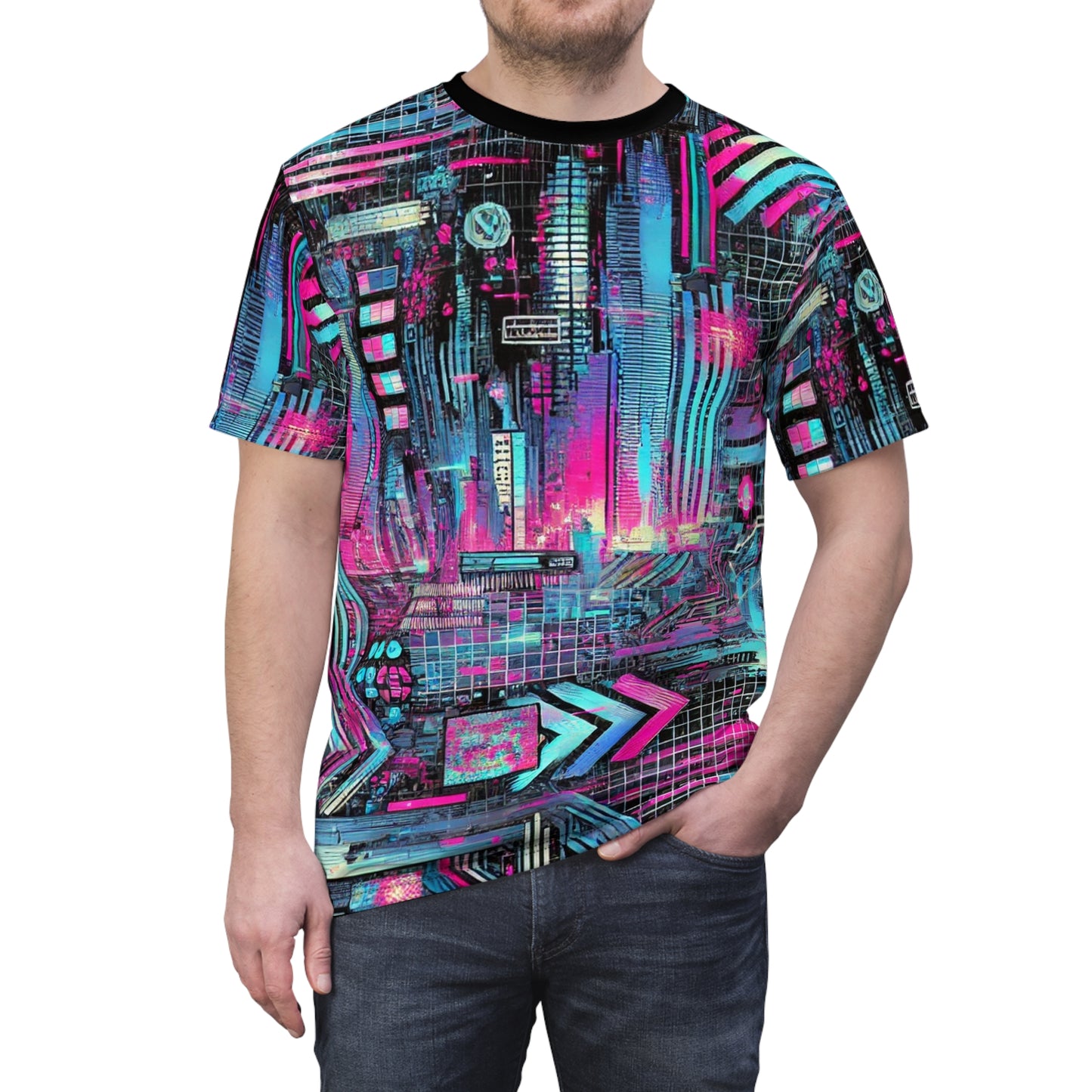 Cyber City Anti-Surveillance T-Shirt – Privacy Protection Apparel
