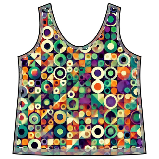 Dot Matrix Anti-Surveillance Women's Tank Top