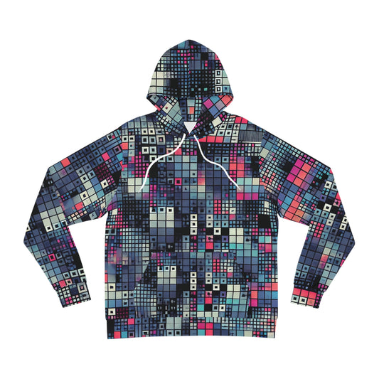 Optical Disarray Anti-Surveillance Hoodie – Machine Vision Disruption Apparel