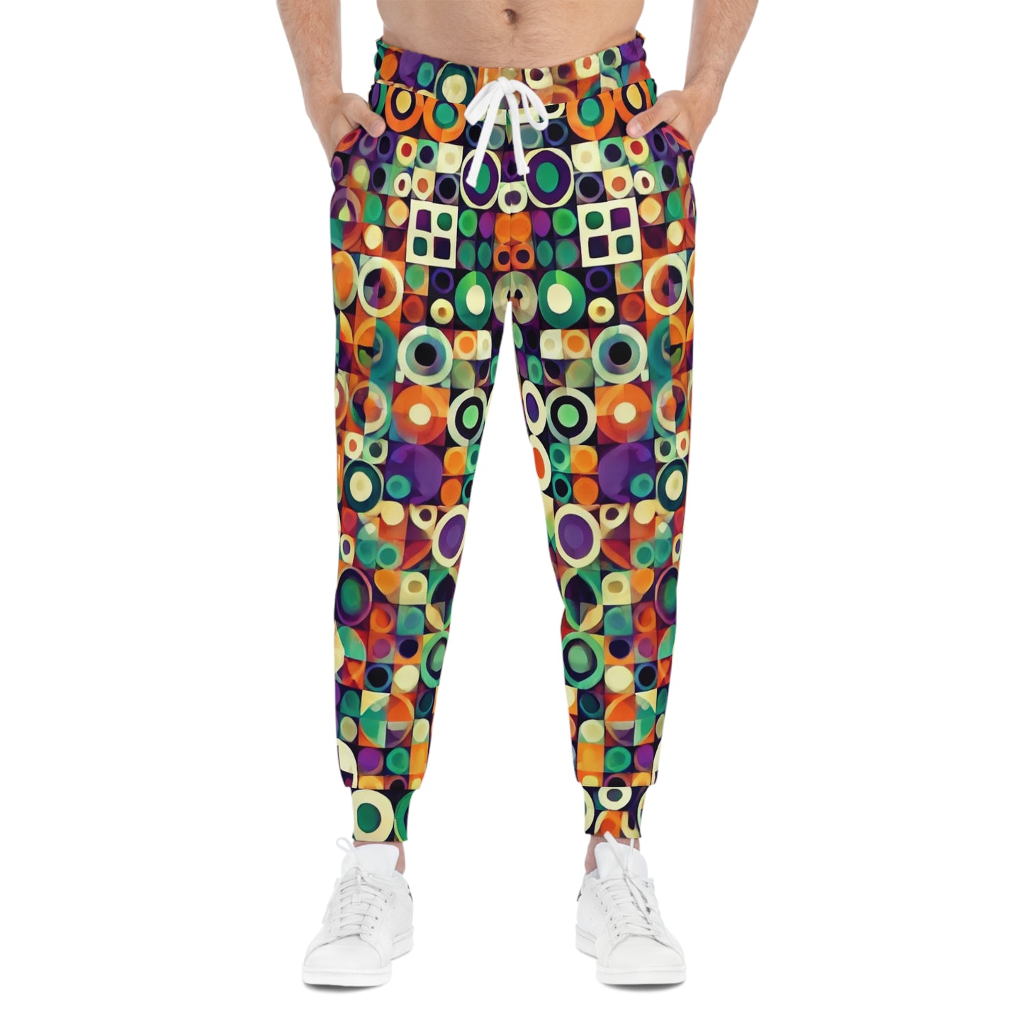 Dot Matrix Privacy Joggers – Anti-Surveillance Pixel Pattern Pants