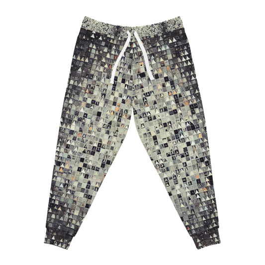 Pixel Disruption Anti-Surveillance Joggers – Machine Vision Protection