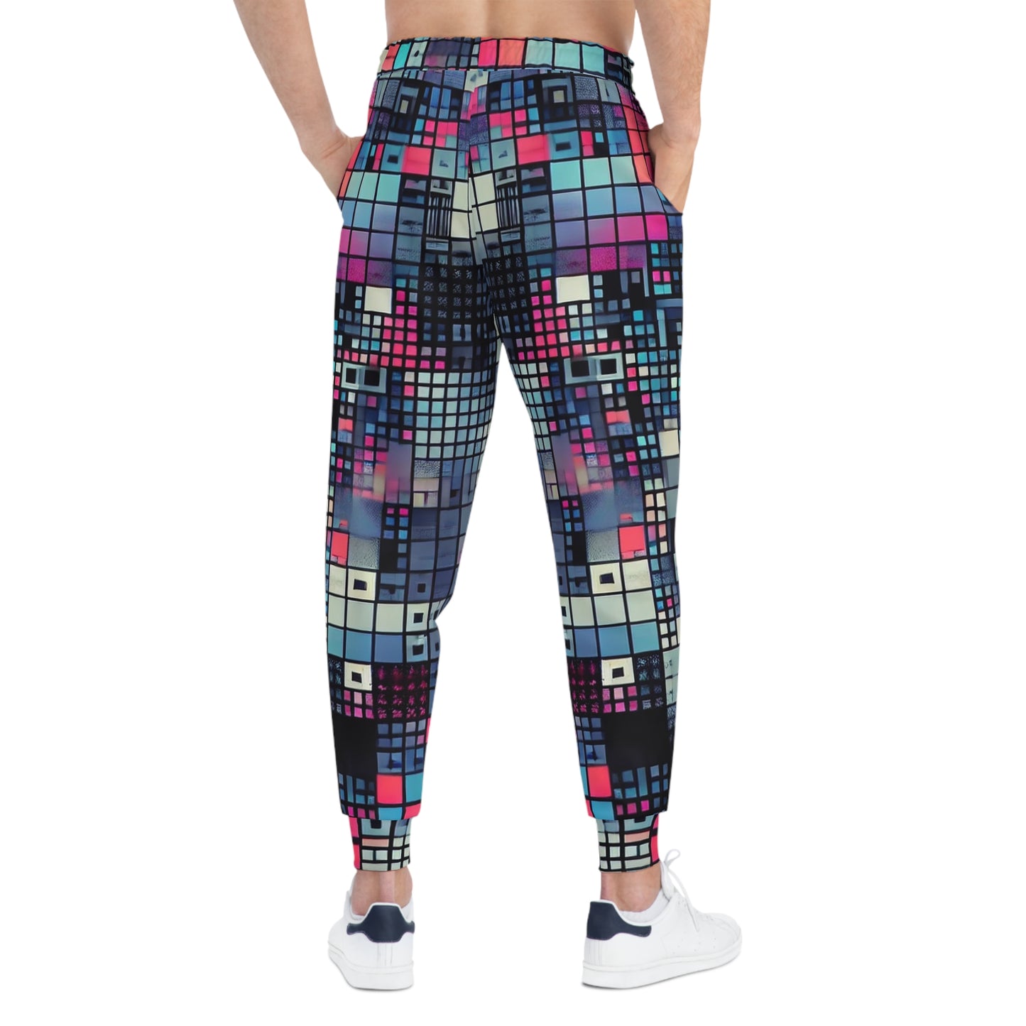 Optical Disarray Anti-Surveillance Joggers – Machine Vision Disruption Pants