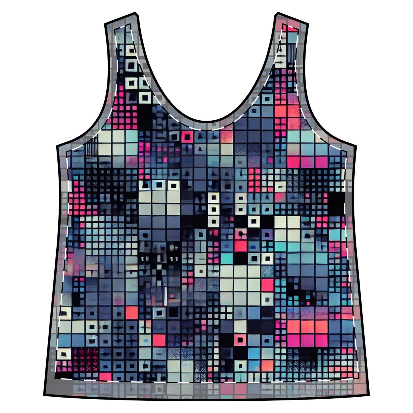 Optical Disarray Anti-Surveillance Women's Tank Top