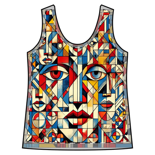 Deception Mosaic Anti-Surveillance Women's Tank Top