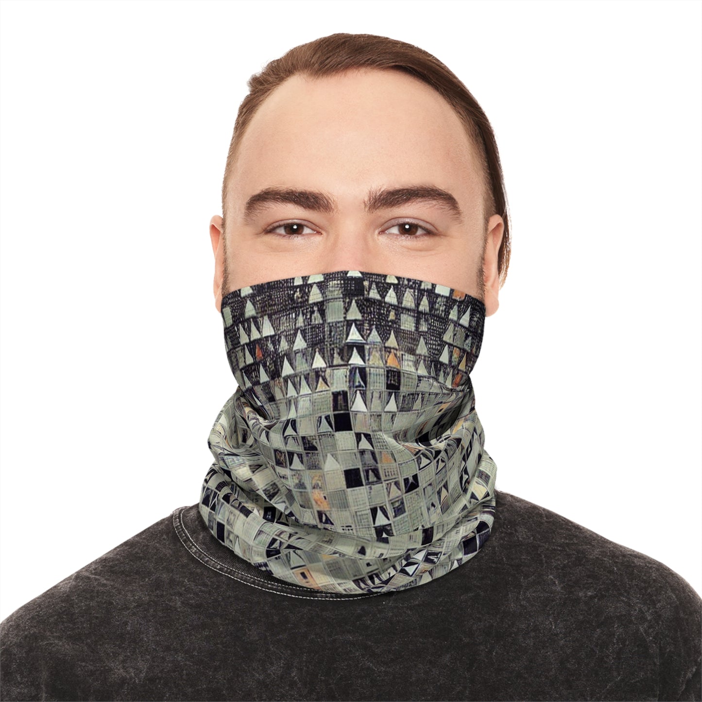 Pixel Disruption Anti-Surveillance Face Mask – Privacy Protection Tech