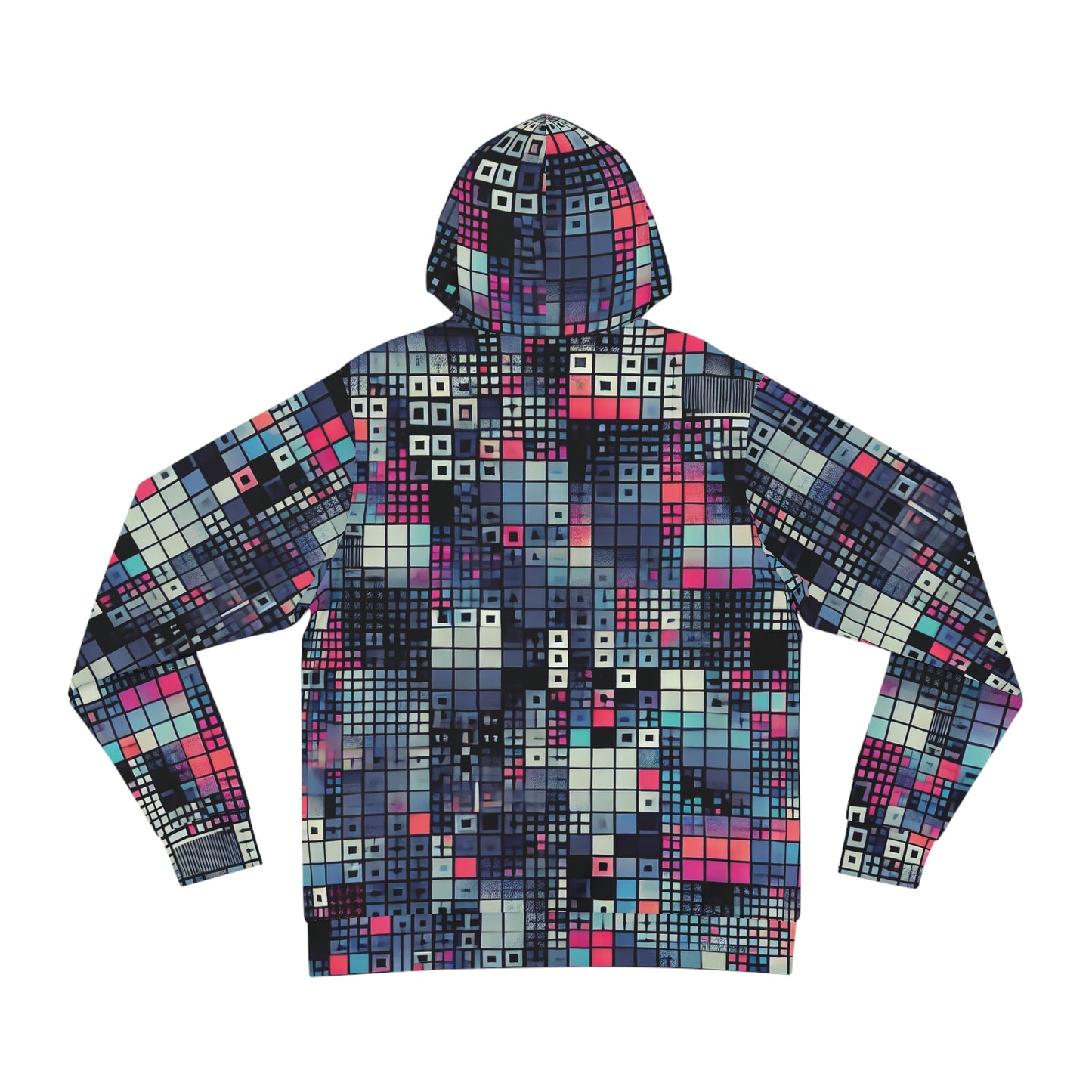 Optical Disarray Anti-Surveillance Hoodie – Machine Vision Disruption Apparel
