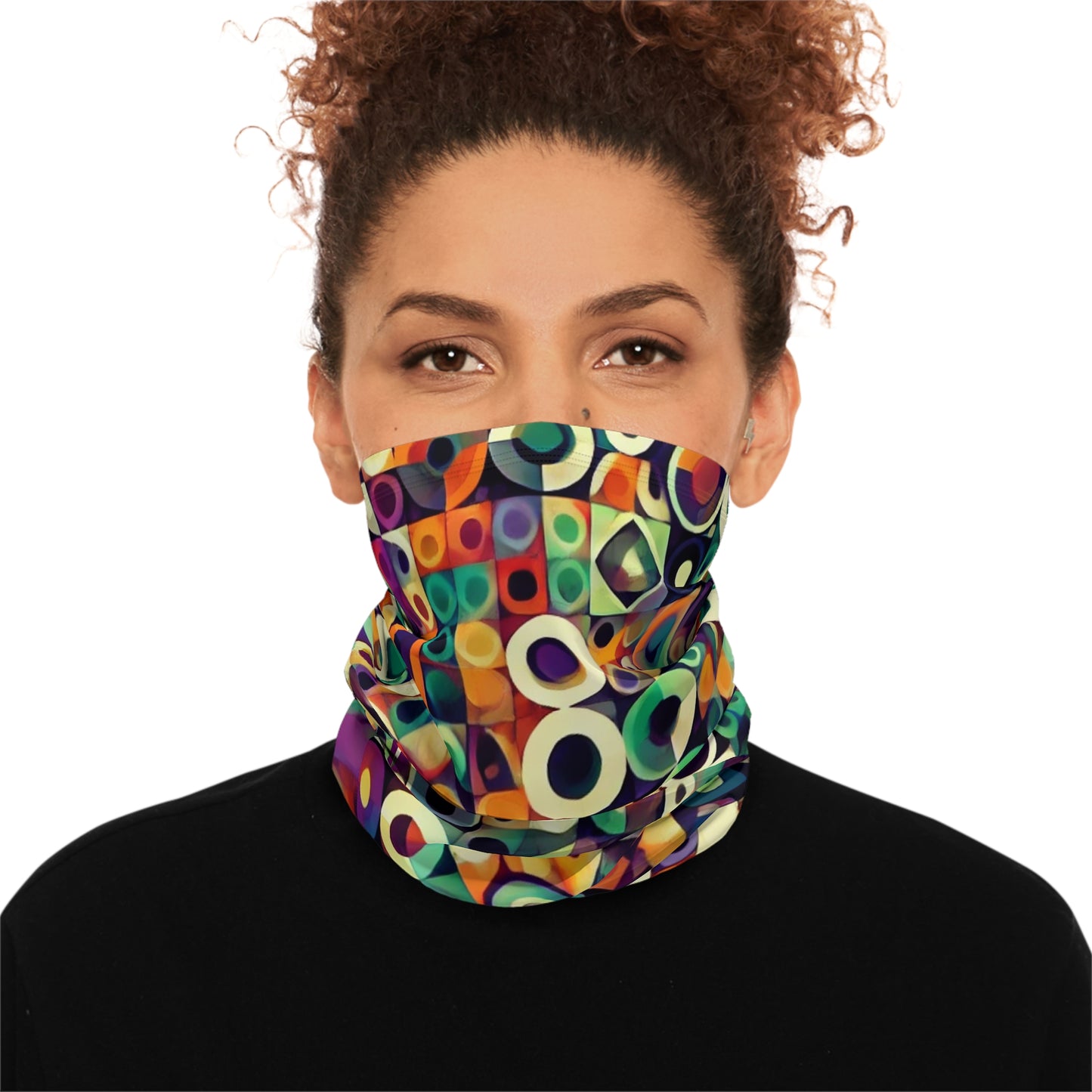 Dot Matrix Anti-Surveillance Face Mask – Machine Vision Disruption